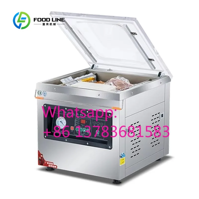 Customized New Upgraded Table Top Food Vacuum Packaging Machine Automatic Large Vacuum Sealing Machine Wet & Dry Vacuum Sealer