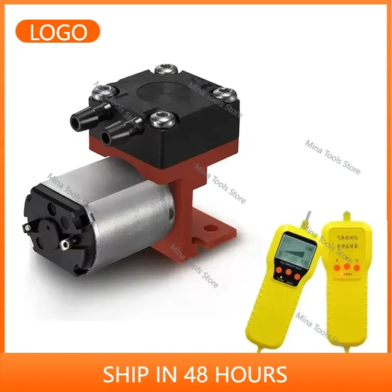 AD2KEEDC504 5V Portable Electric Miniature Diaphragm Pump Handheld DC Brush Motor OEM -30KPa Low Pressure 1 Year Warranty