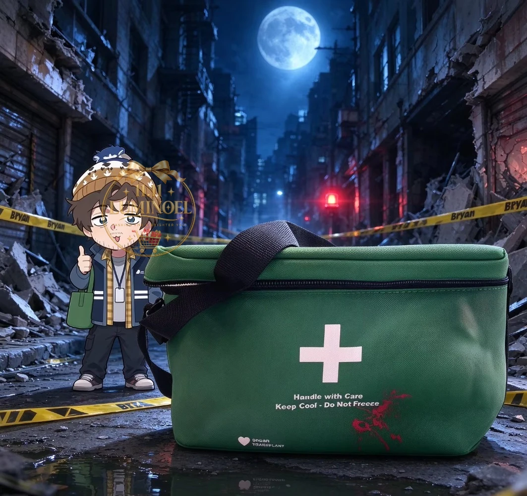Resident Evil Bryan Cosplay Halloween Prop Lightweight First Aid Carry Bag Dark Green Medical Storage Shoulder Pouch