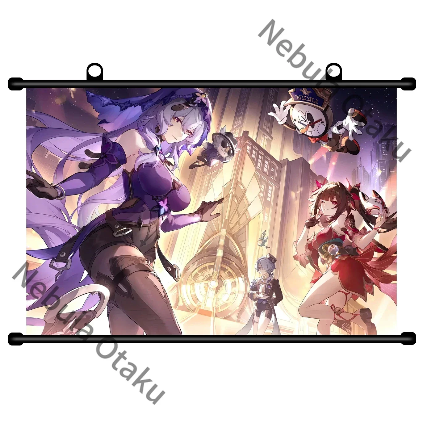 Honkai: Star Rail Dan Heng Kafka Scroll Hang A Picture Poster Bedroom Decorative Colleagues Cosplay Exquisite Souvenir Gifts
