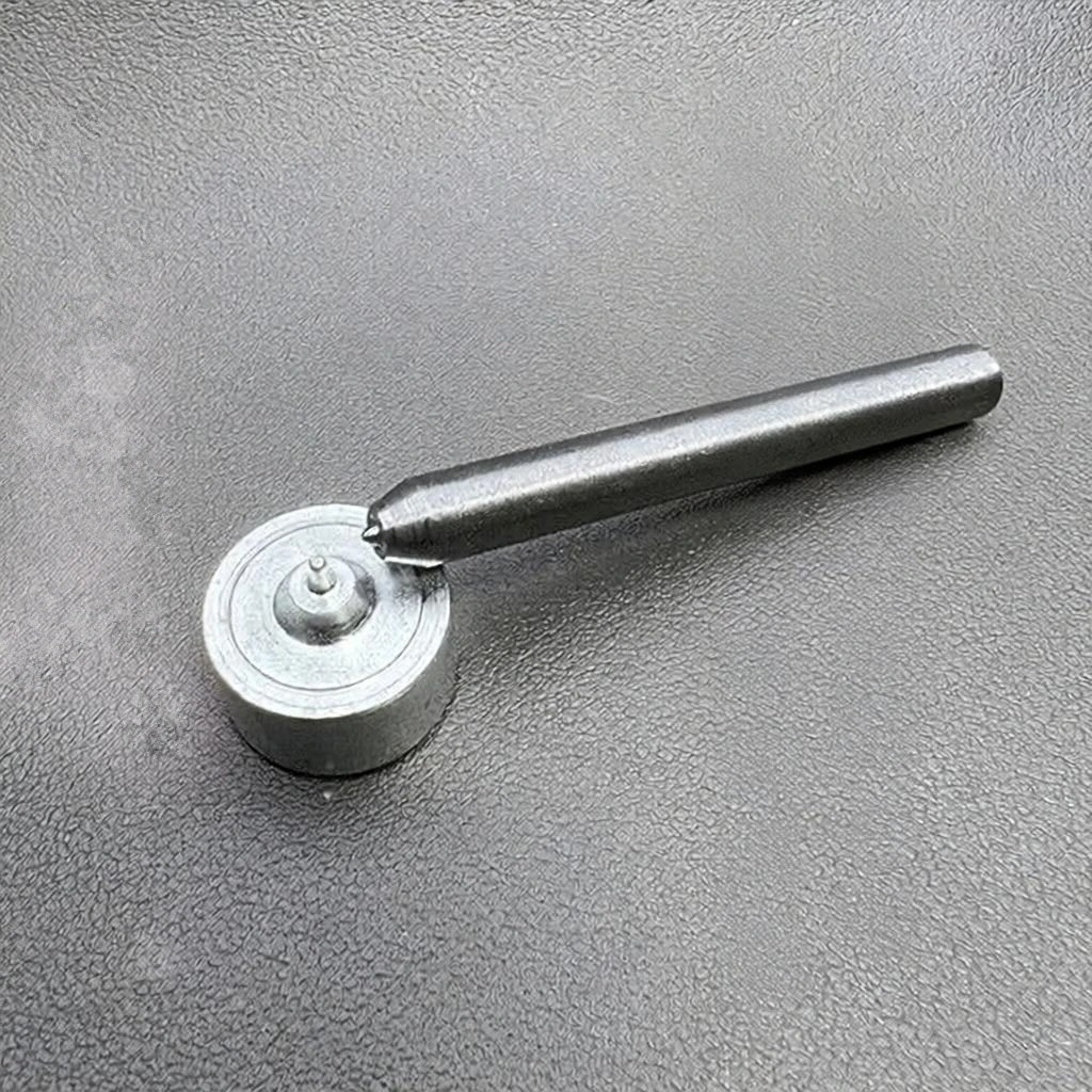 2pcs/Set Steel Wheel's Hollow Out Rivets Install Punch Base For Zippo Zorro Lighter Universal DIY Repair Gadgets Tool Accessory