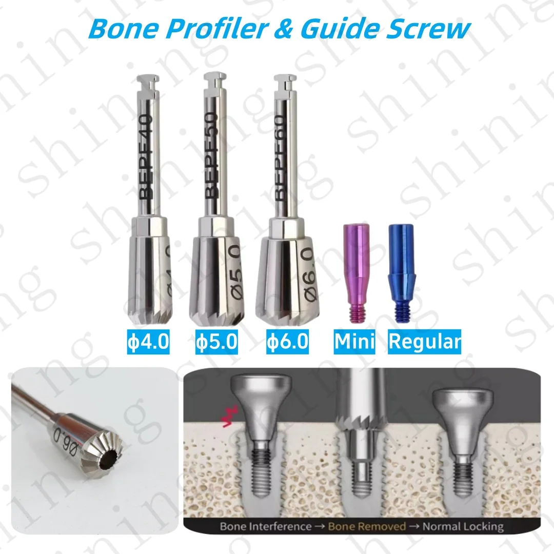 Dental Bone Grinding Oral Implant Peripheral Bone Removal Drill Dental Implant Tissue Punch Surgical Instrument