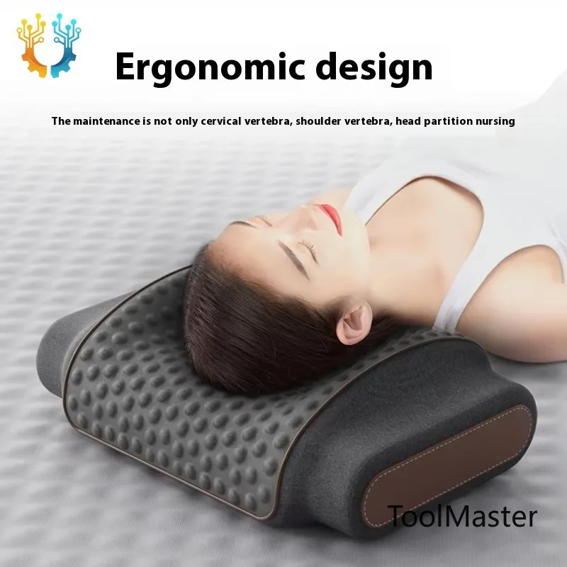[2026]Multi Functional Cervical Massage Heating Pillow, Protecting The Spine And Helping Sleep, Intelligent Kneading Massage Pil