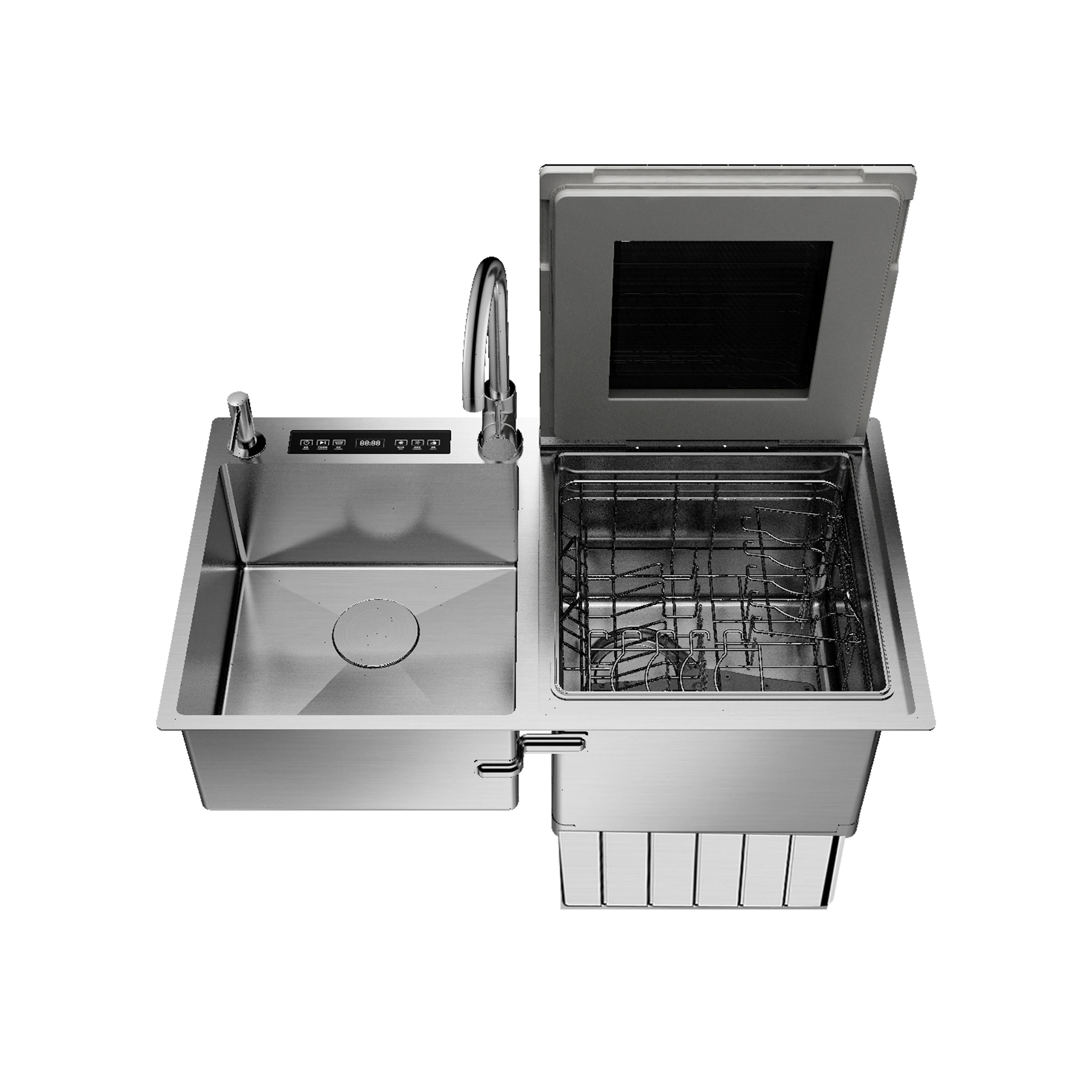 Middle East Series Intelligent Dish Washing Machine, Household Functional Smart Auto Dishwasher