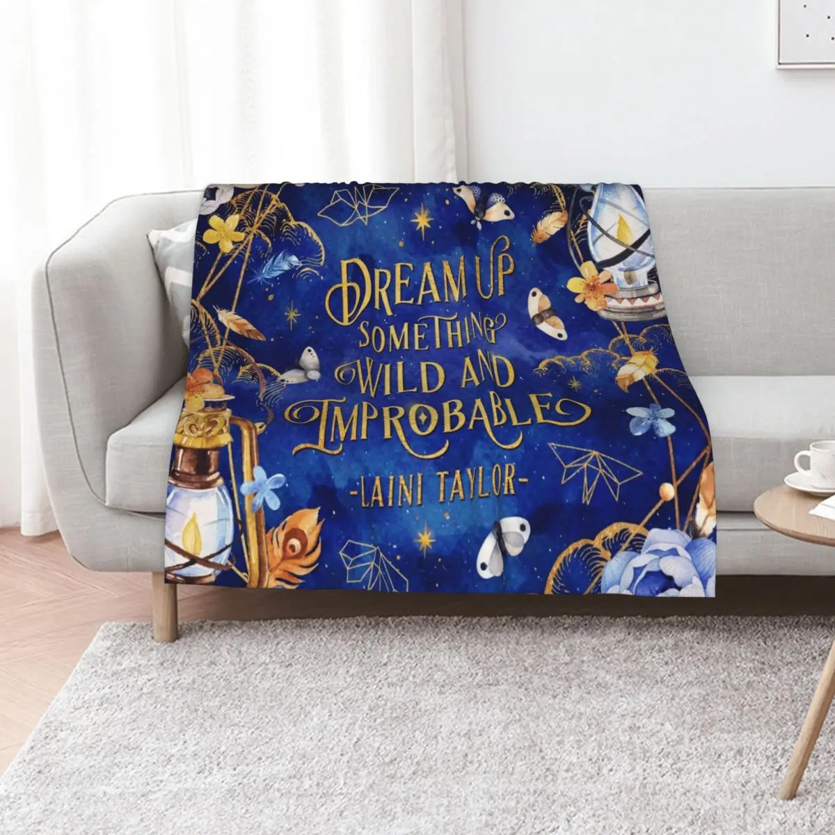Dream up Throw Blanket Blankets For Sofas Custom Designers Luxury Brand Retros Winter beds Blankets