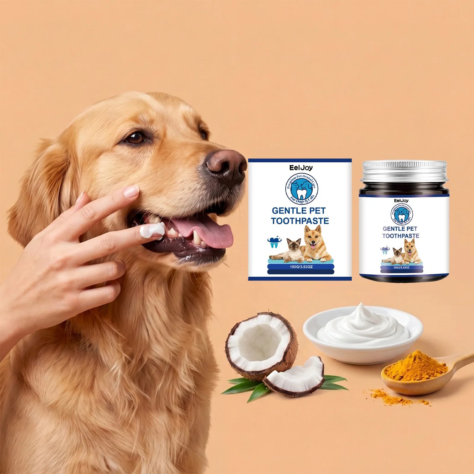 Mild Pet Toothpaste For Dogs Cats Teeth Cleaning Remove Plaque Tartar Freshen Breath Universal Pet Oral Dental Care Supplies
