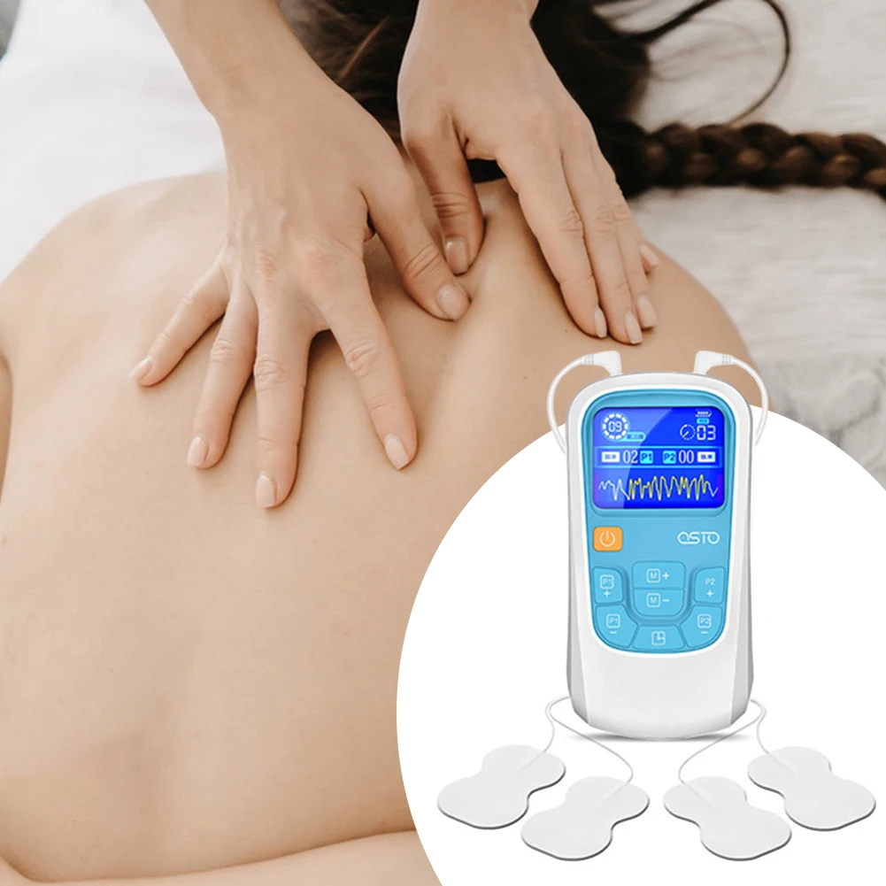 Electronic Pulses Massager For Shoulder Neck Portable Multifuntional Relaxation Sticker For Home Travel