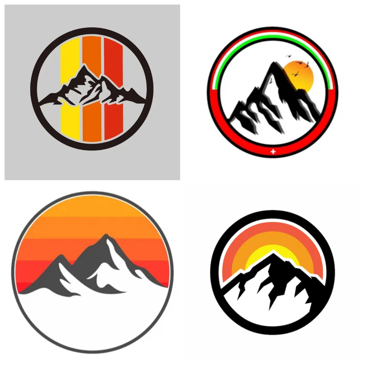 Custom Trio Color Retro Racing Stripes Vinyl Decals for 4RUNNER Tacoma Tundra Off Road Car Stickers