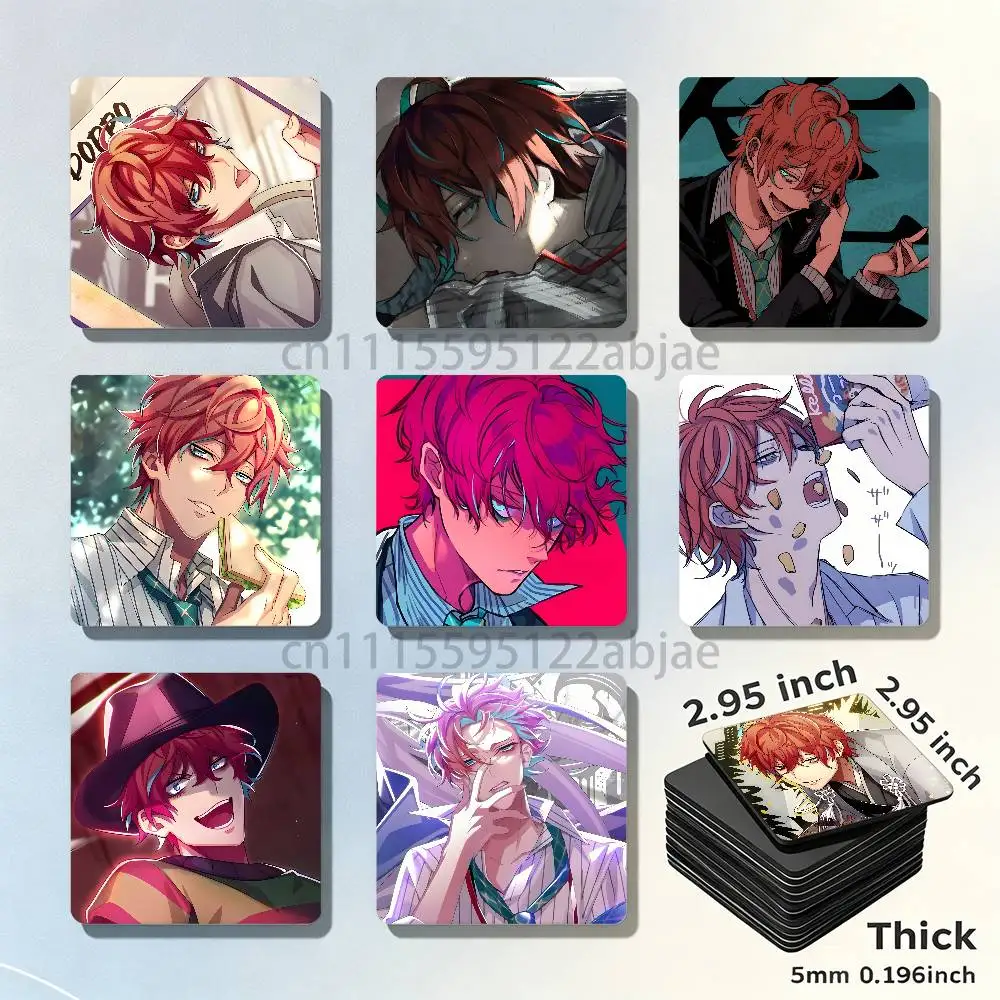 D-Doppo Kannonzaka  H-Hypnosis Mic Fridge Magnetic Magnet PVC Memorial Decor for Family Friends Students Adults