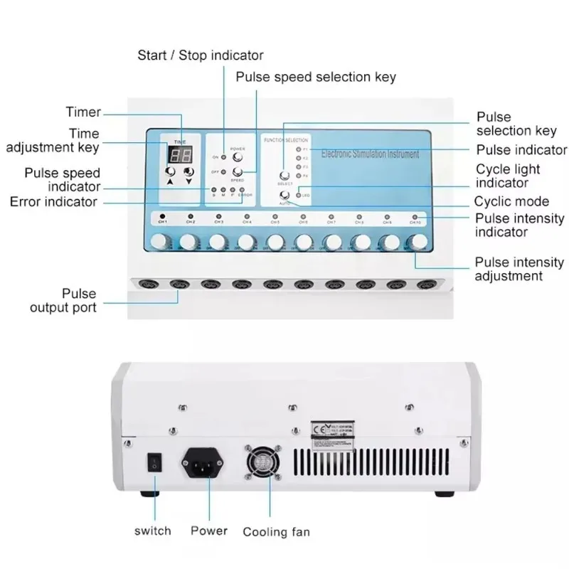 2025 Professional Body Fitness Equipment Weight Loss Muscle Stimulator Electrostimulation Machine EMS Electric Body Shaper Care