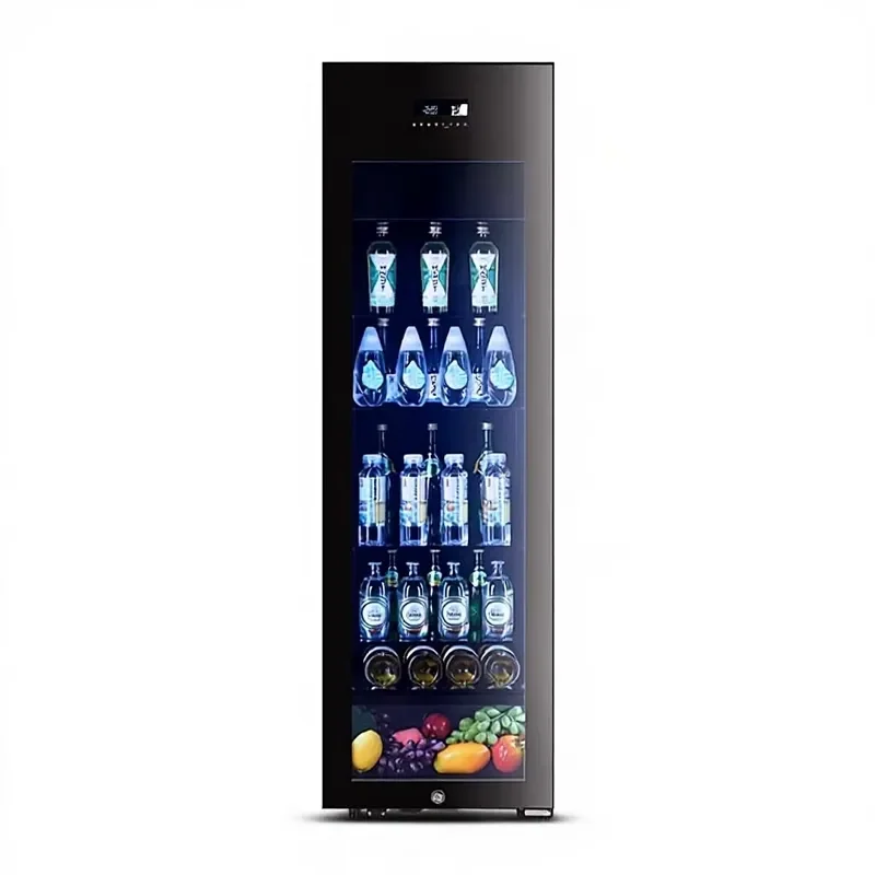 Zunbao Double Temperature Ice Bar Refrigerator Auto Defrost Smart Sensing LED Light Circulation System For Home Living Room