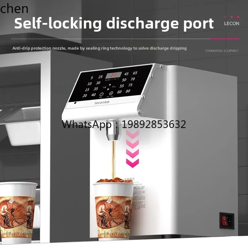 cc21fructose machine for commercial milk tea, small automatic 16-grid quantitative machine milk tea shop equipment