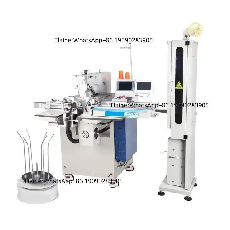 QK-2010SB-8 Sport and Childrend's Fabric Cloth Tacking Wear Automatic Elastic Joining Sewing Machine