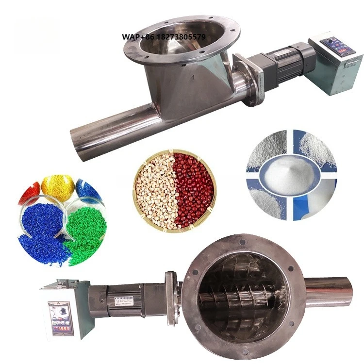 2024 New Design Stainless Steel Food Laboratory Mini Screw Feeder 5Kg/H Small Auger Screw Conveyor Powder Conveyor Machine