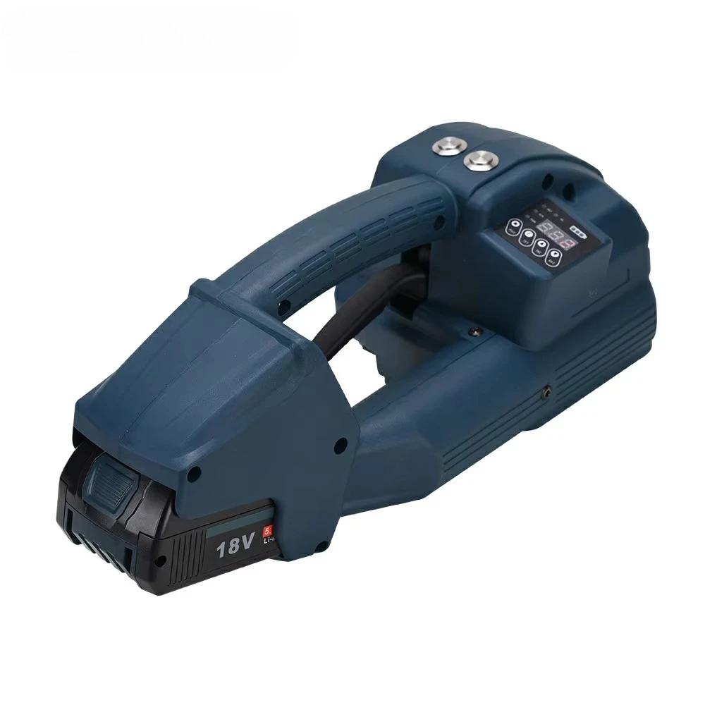 Auto Large Tension Force Battery Pp Pet Q2 13-16mm Handheld Small Button-Free Battery Power Strapping Tool