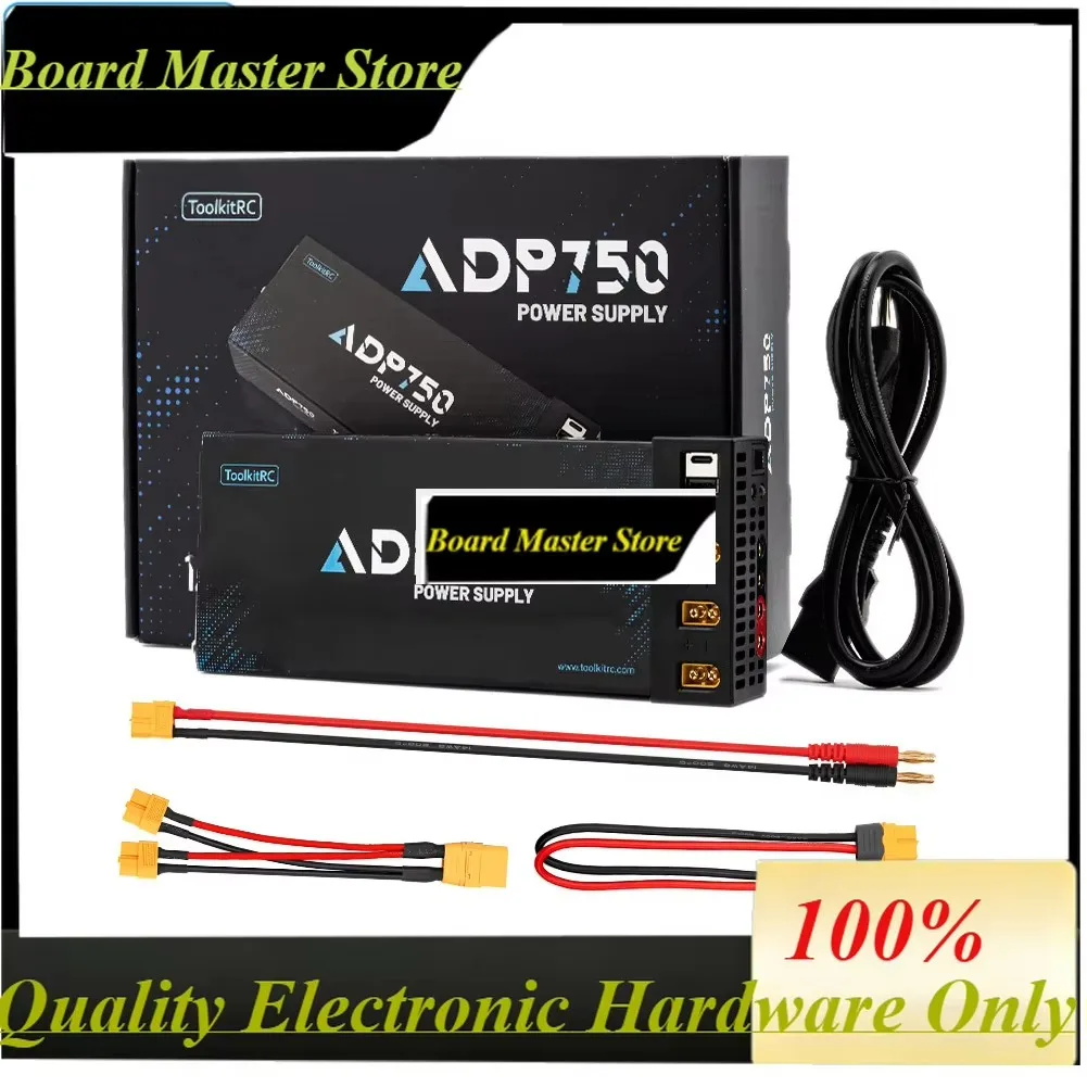 BoMasToolkitRC ADP750 Power Supply Adapter 750W XT90 XT60 Output 12V 30A AC Input 100V-240V For ToolkitRC Battery Charger
