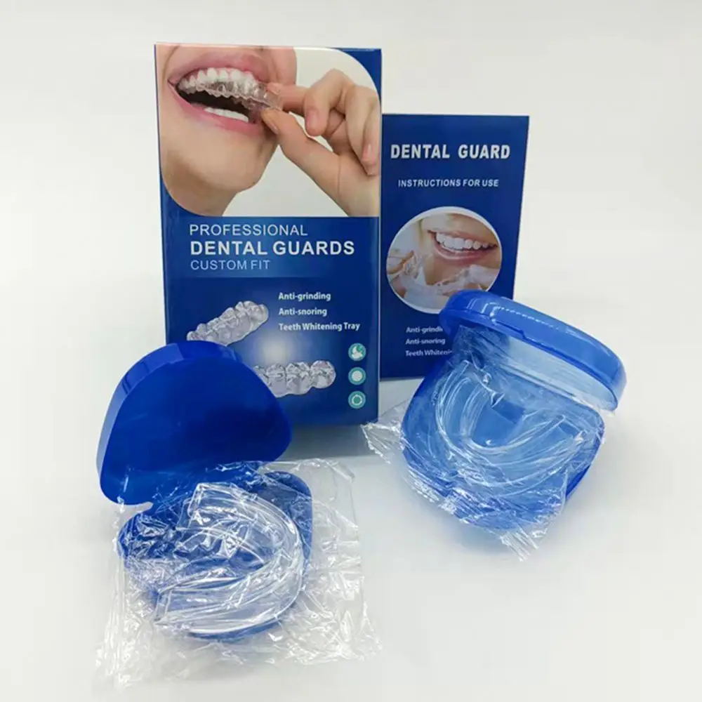 Grind Tightly Stop Snoring Tooth Box Dental Care Night Mouthguard Orthodontic Box Teeth Whitening Tray Bleach