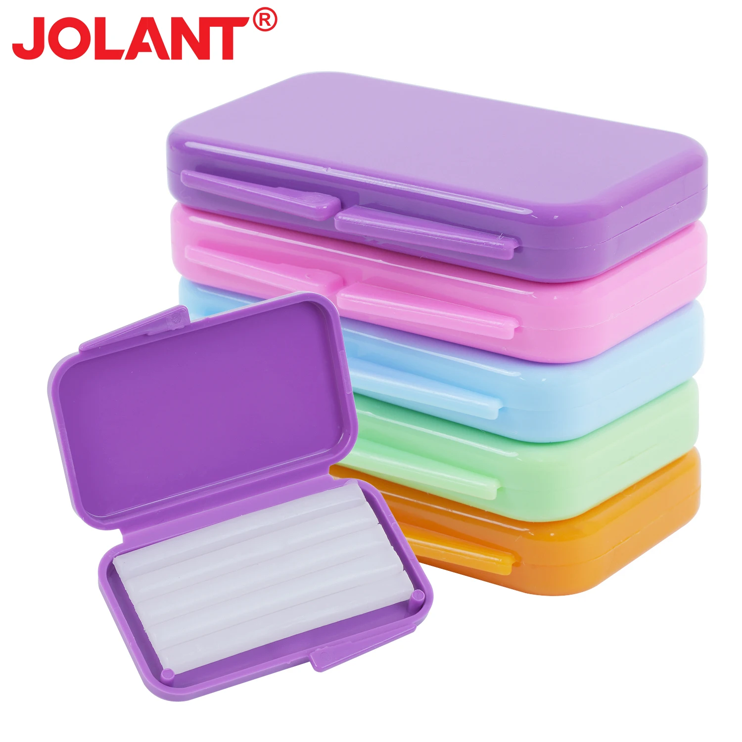 JOLANT 10 Boxes Dental Orthodontics Relief Wax Sticks For Braces Orthodontic Wax Oral Hygiene Tool Teeth Whitening