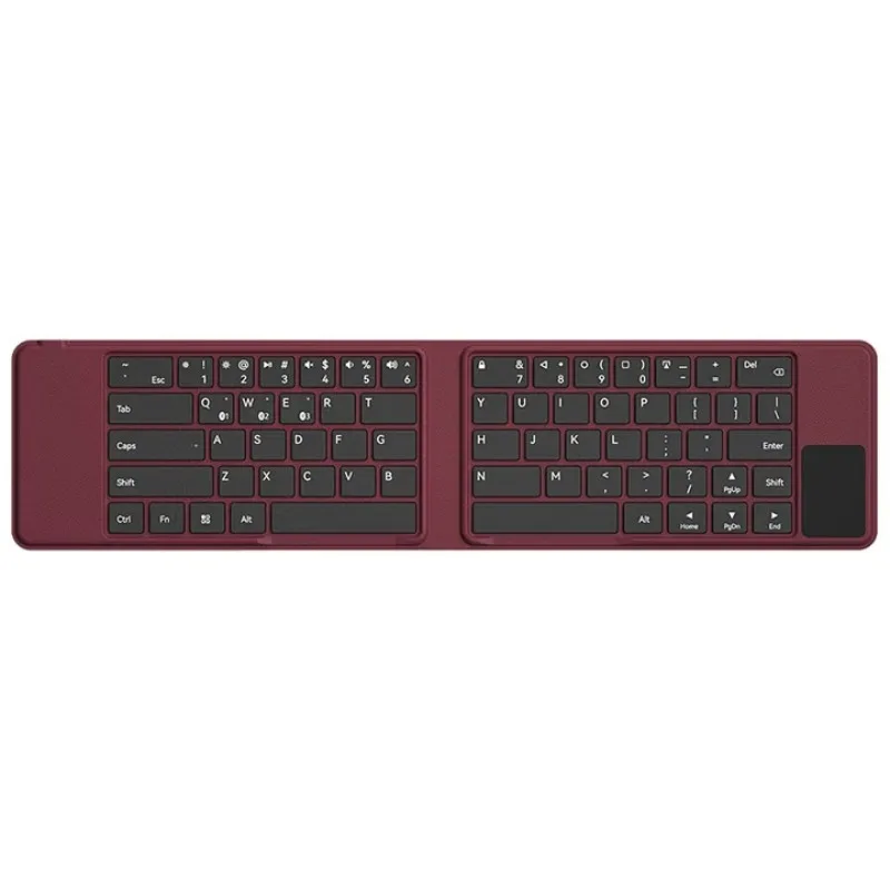 Folding silent Bluetooth charging keyboard, wireless portable mobile phone notebook tablet computer universal keyboard