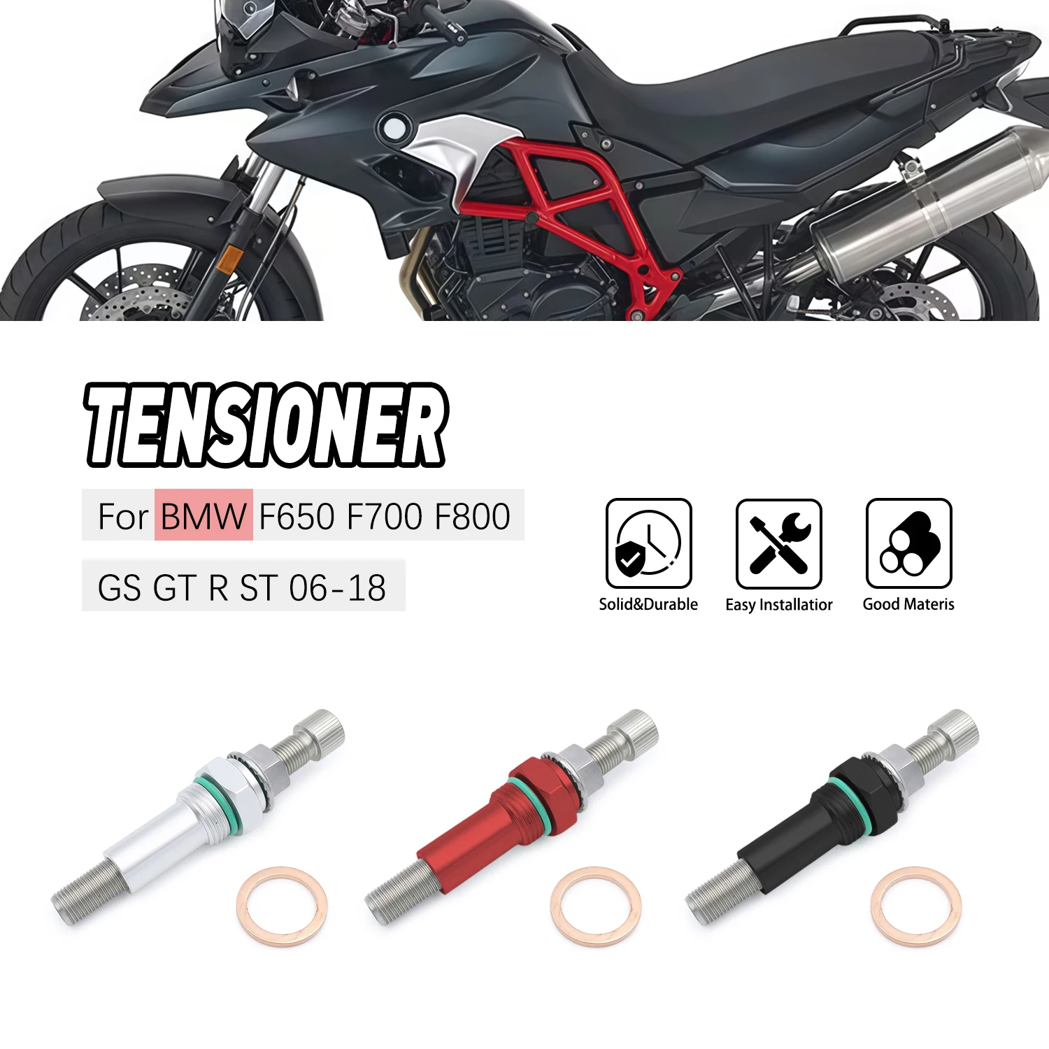 For BMW G650 F650 F650GS CS F700GS F800 GS GT R S ST Cam Timing Chain Tensioner Regulator Motorcycle Accessories