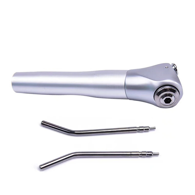 Dental Air Water Spray Triple 3 Way Syringe Handpiece Dental Chair Accessories With Two Water Gun Muzzle 3-Way Air Water Syringe