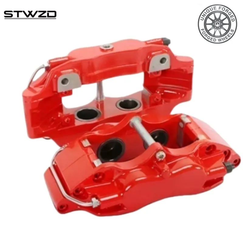 26 Style5200 4 Pot Brake Caliper Kit Good Heat Dissipation Anti-Fade Performance Brake System For Mazda 3 Axela Atz MX-5 323 P V