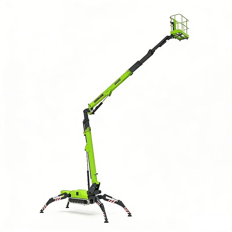 Spider Lift Articulated Boom Aerial Work Platform Tracked Crawler Hydraulic Telescoping Cherry Picker High for All