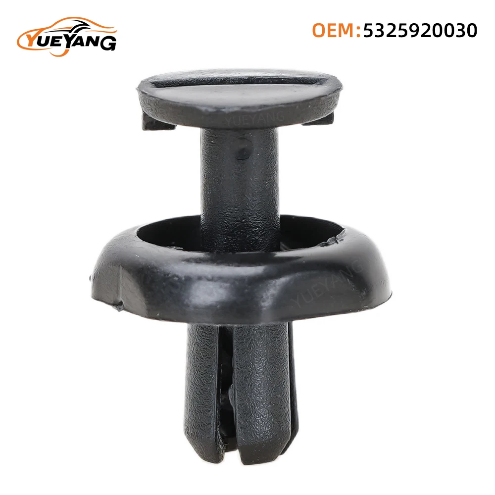 YUEYANG 7mm Plastic Trim Clips for Toyota  Plastic Trim Clips, Rivet Retainer Radiator Shields & Engine Covers 53259-20030