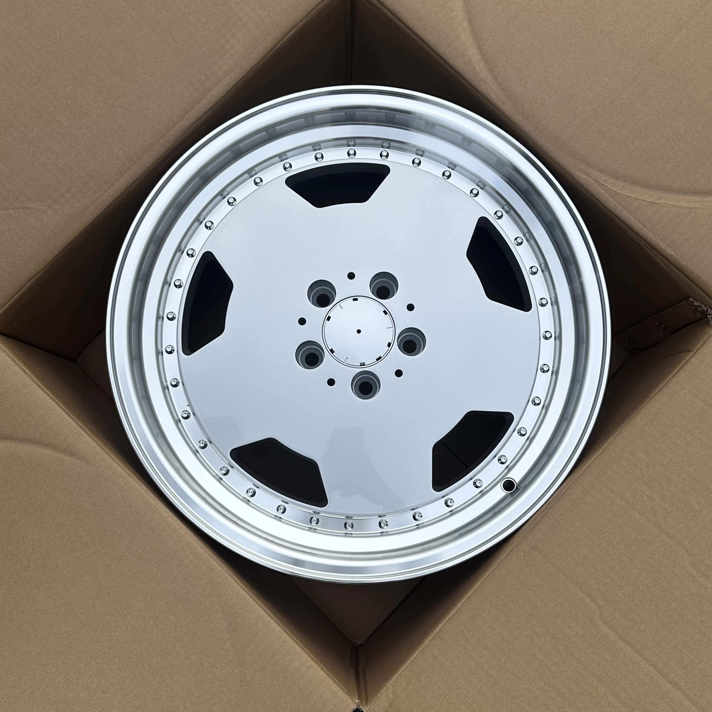 18-inch Vintage For Mercedes Large-paddle  Wheel For W211 W140 For Tiger Head , 5X112 8J 9J W211 W124 W210 W212 W126 W220