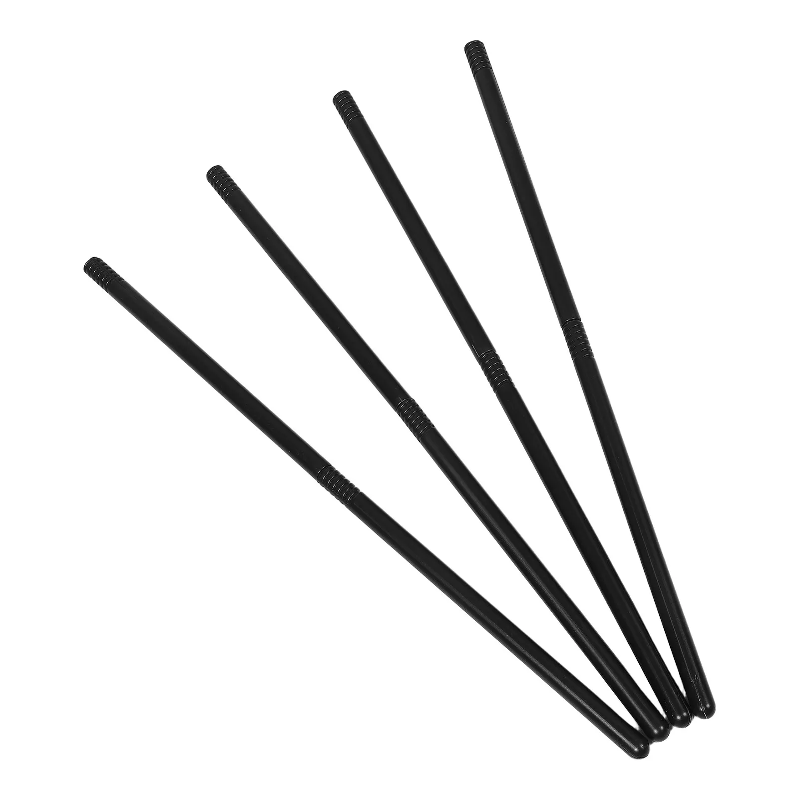 4PCS Halloween Witch Broom Pole 25in Detachable Plastic Rods Halloween Party Cosplay Costume Prop Ghost Witch Broom Sticks
