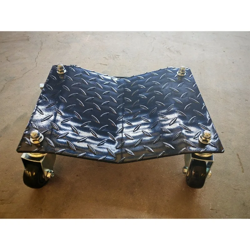 Universal Portable Vehicle Mover Dolly with Casters Easy Car & Motorcycle Trolley for Simple Relocation Work