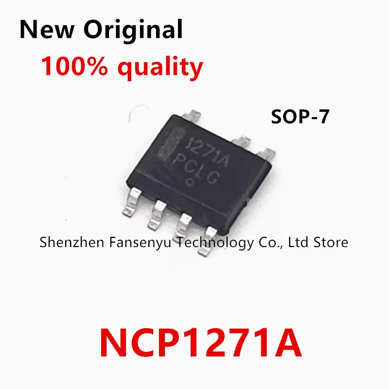 (10piece)100% New NCP1271 NCP1271A NCP1271ADR2G 1271A SOP-7 Chipset.