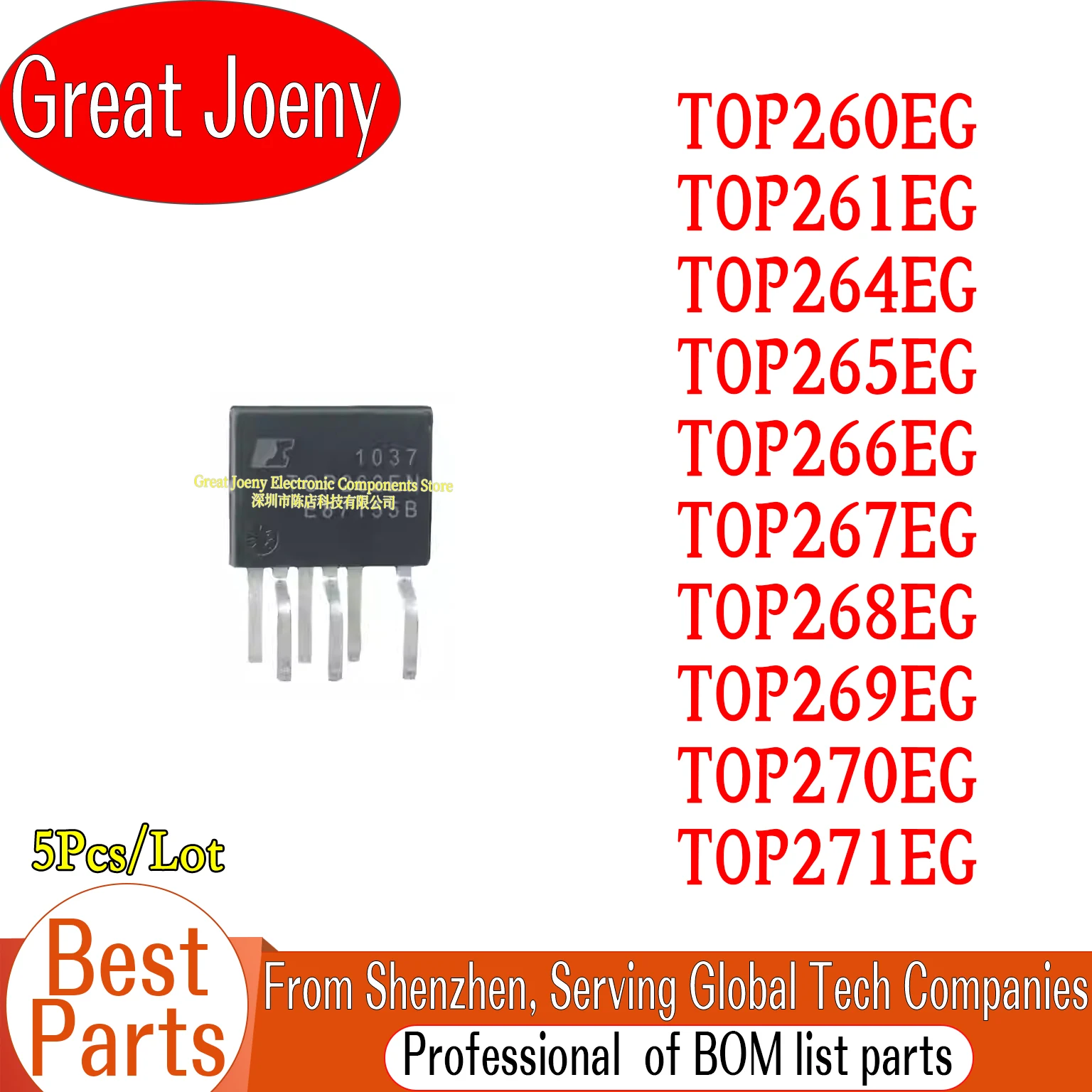 (5piece) 100% New TOP260EG TOP261EG TOP264EG TOP265EG TOP266EG TOP267EG TOP268EG TOP269EG TOP270EG TOP271EG ESIP-7 Chipset