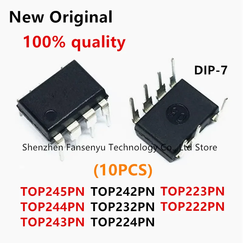 (10piece)100% New TOP245PN TOP244PN TOP243PN TOP242PN TOP232PN TOP224PN TOP223PN TOP222PN DIP-7 Chipset