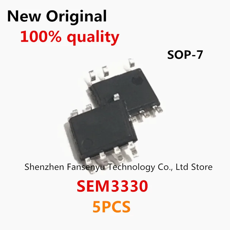 (5piece)100% New S3330 SEM3330 sop-7 Chipset