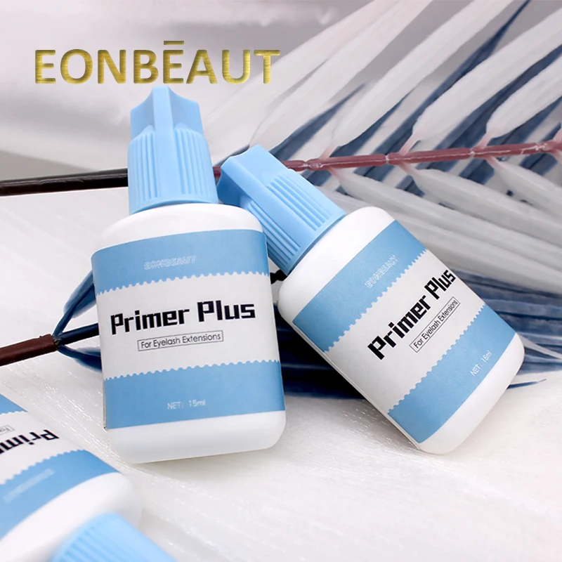 1 Bottle EONBEAUT Eyelash Extension Glue Primer Plus 15ml Liquid Makeup Tools  Shop Reinforce Lashes Beauty Glue Tools Bonder