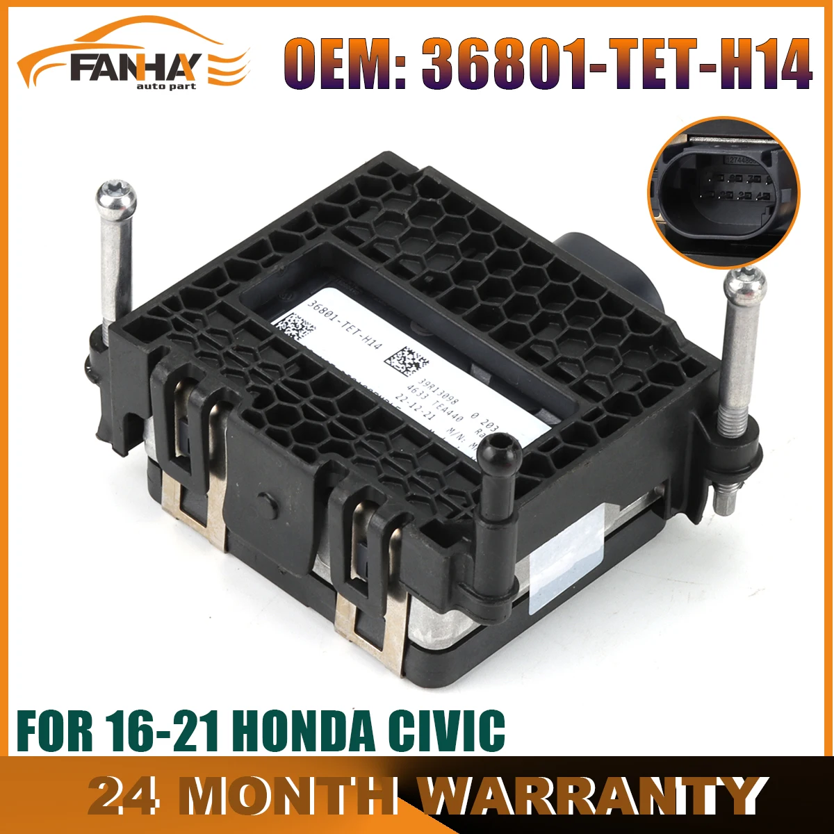 OEM# 36801-TET-H14 Dynamic Radar Cruise Control Sensor For Honda Civic 2016 2017 2018 2019 2020 2021 36801TETH14 Auto Parts