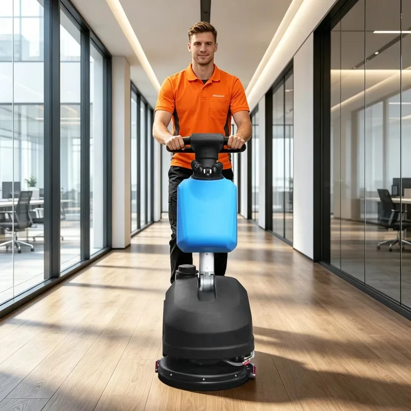 Cleaner Machine Mini Hardwood Floor Cleaning Machine Auto Electric Floor Scrubber Dryer Mop Machine