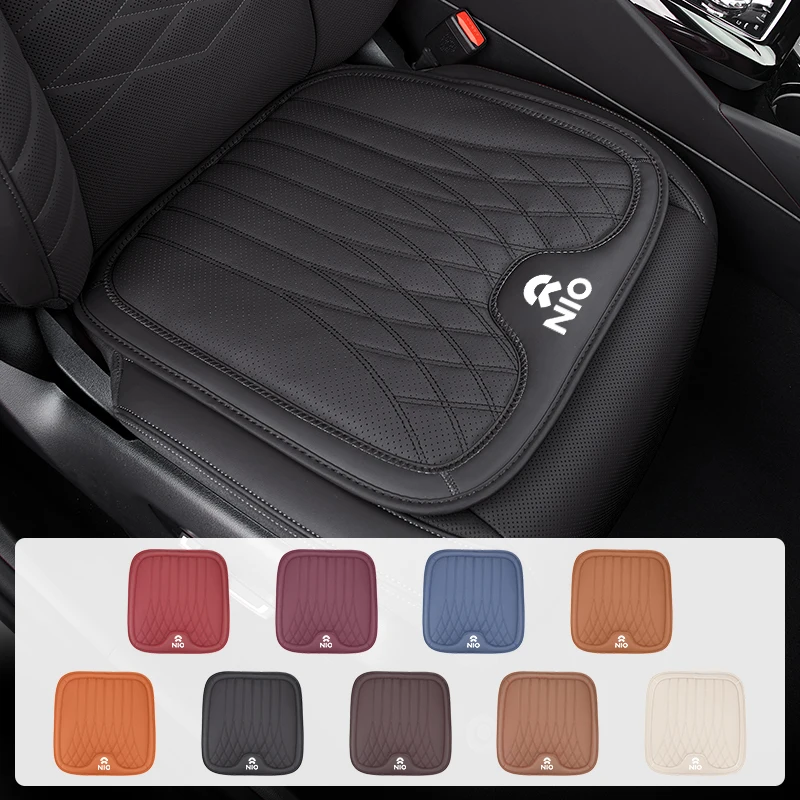Car Seat Cushion Booster Mat Non-Slip Pad Seat Cover Interior For Nio ES6 EC6 ES8 ES7 ET5 ET7 EP9 EVE 2021 2022 2023