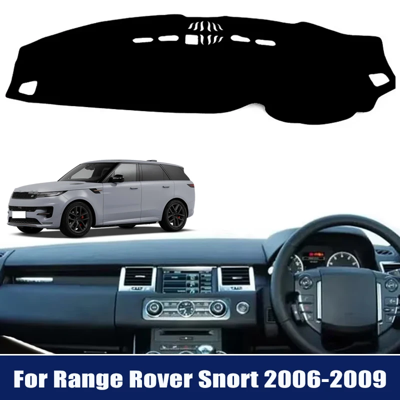 For Range Rover Sport 2006-2009 Models Sunshade Cushion Non-slip Accessories Dashboard Cover Dash Board Mat Carpet Pad