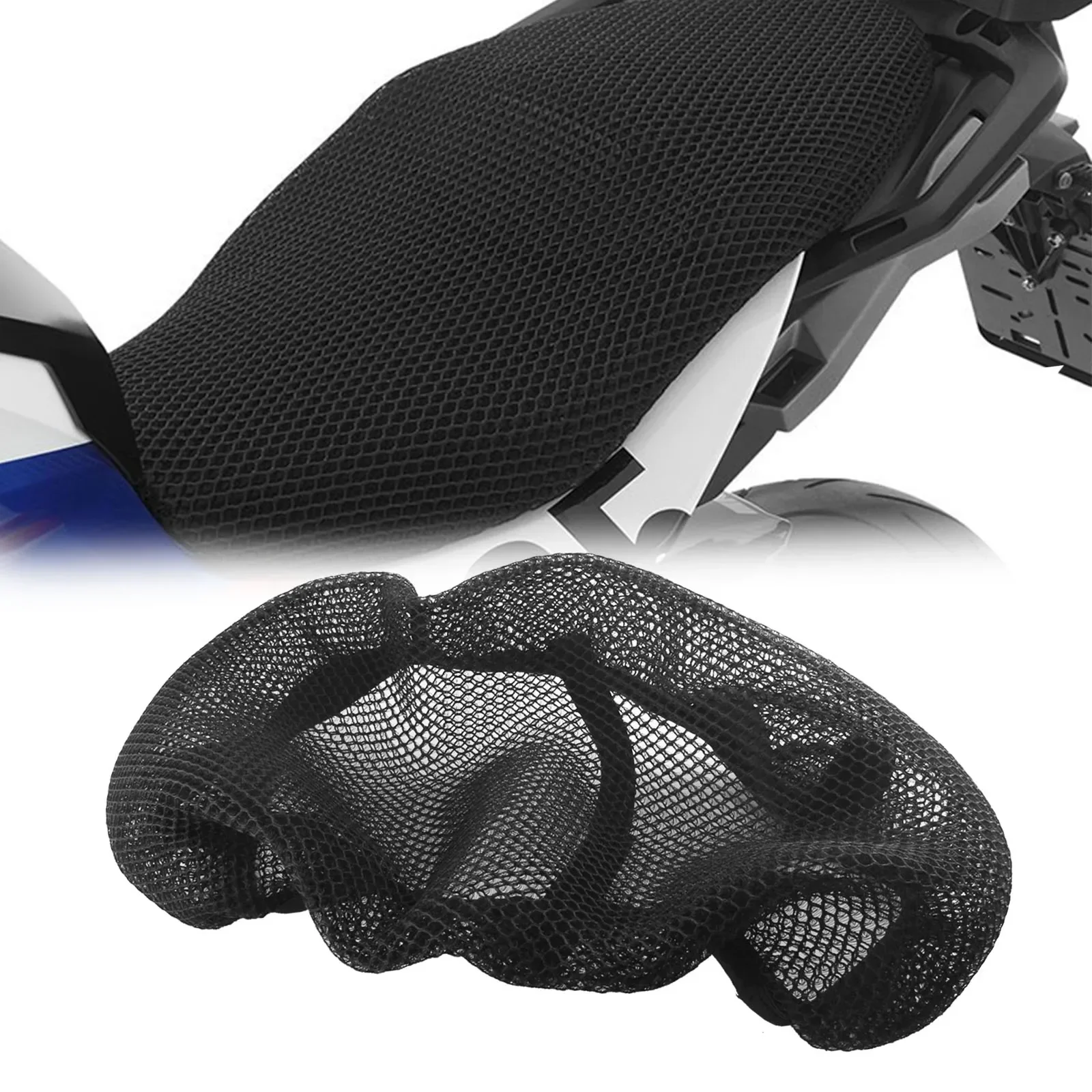 Sport Bike S1000XR Motorcycle Mesh Seat Cover Cushion Pad Guard Insulation Breathable Sun-proof Net for BMW S1000XR 2020-