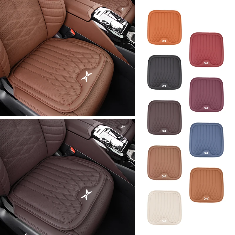 Leather Car Seat Cover Cushion Protector Pad Interior Accessories For Xpeng P7 G3 G3i G9 P5 X2 N5 F30 H93 Beta 2019 2020 2021