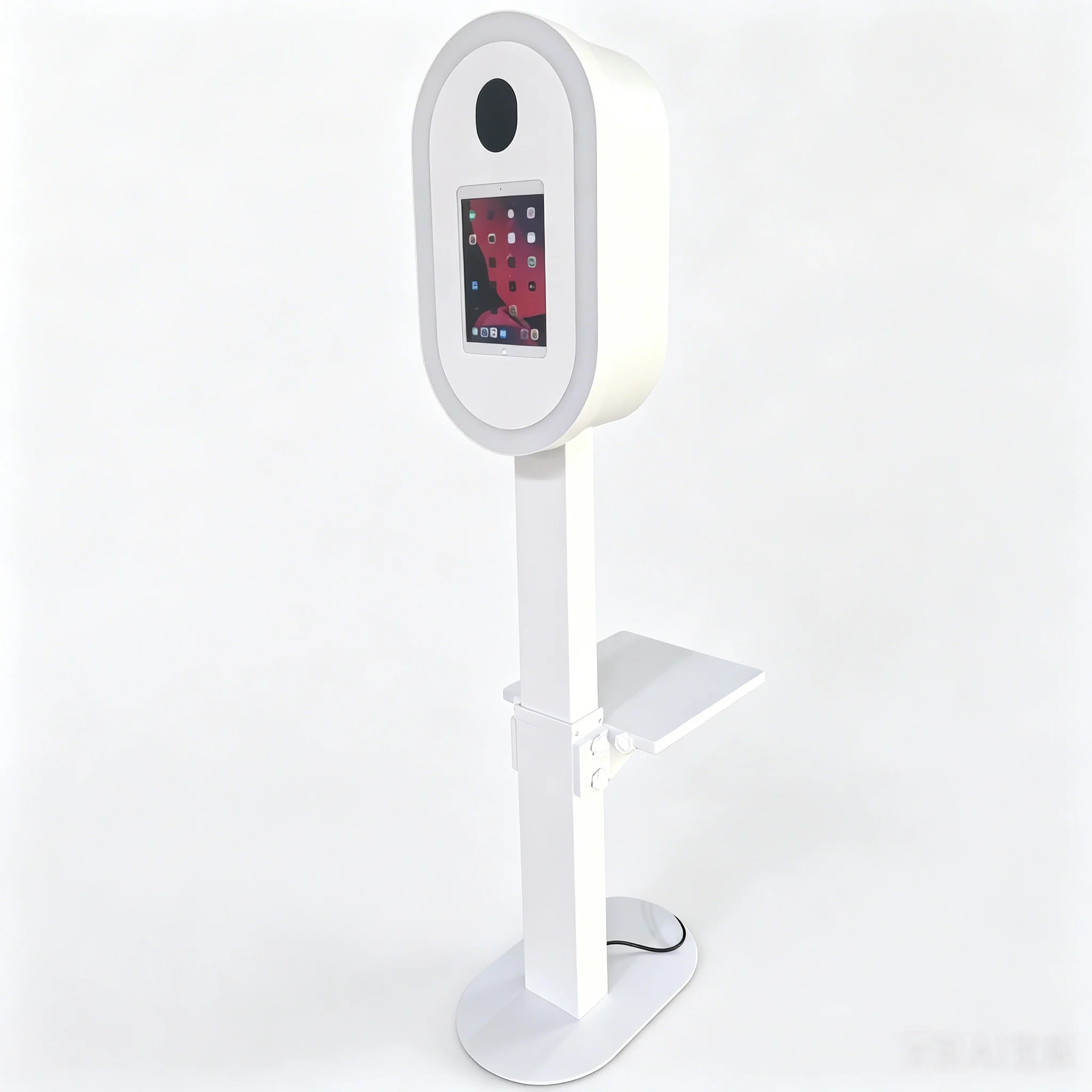 AI Photo Booth Machine with Receipt Photobooth Vending Function Selfie Mirror DSLR iPad Ring Light for Party Event Equipment