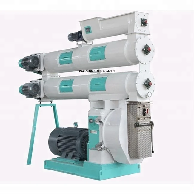 SZLH 320 Gear Drive Roller Pressing Pet Food Pellet Machine in Liyang