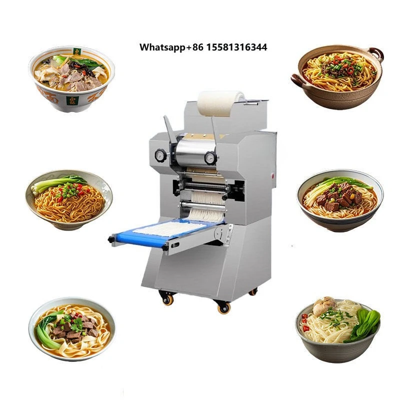 Commercial Fully Automatic Noodle Machine 60kg/h Capacity 3-Year Warranty-New Model Noodle Pressing Machine