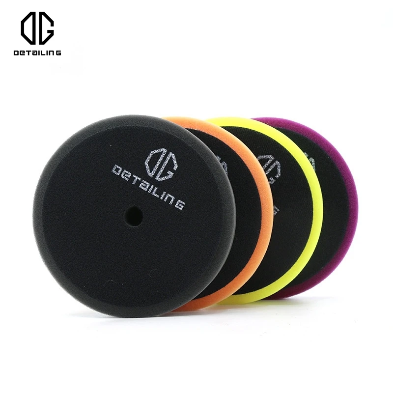 DETAILING 5inch /6inch Convex Foam Pad Germany Buffing Pad Sponge Car Detailing Pad Foam Polishing Disc Wax for Auto