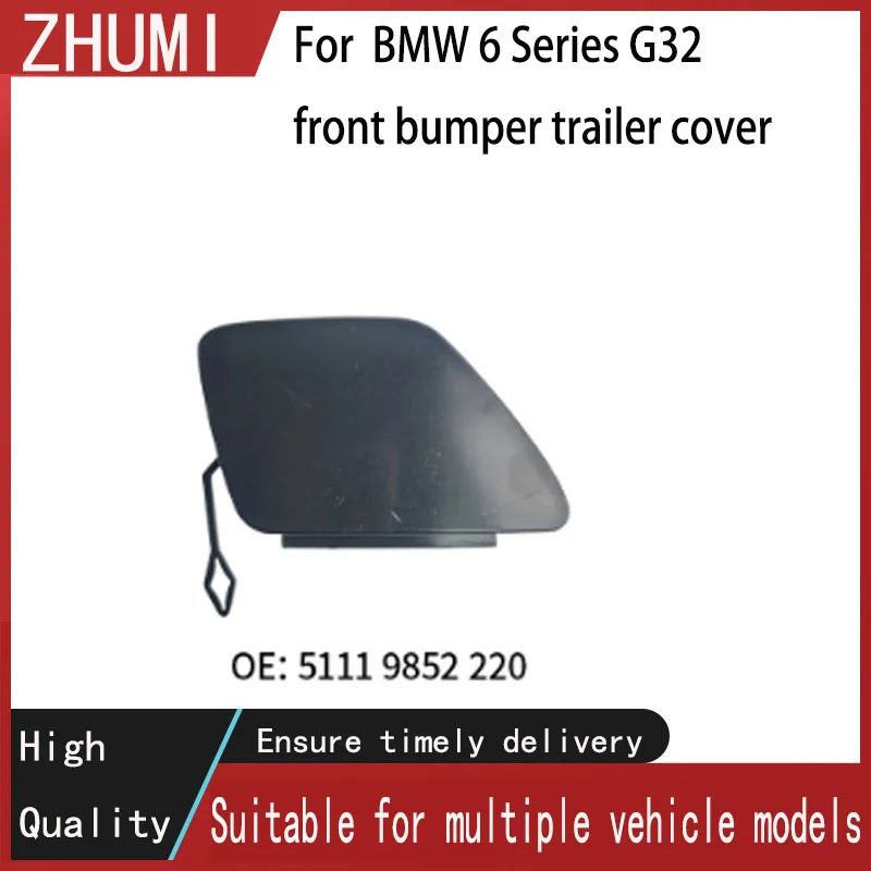 For BMW 6 Series G32 front bumper trailer cover X6 F16 X5 F15 rear bumper trailer cover 5 Series F18 water spray cover bracket
