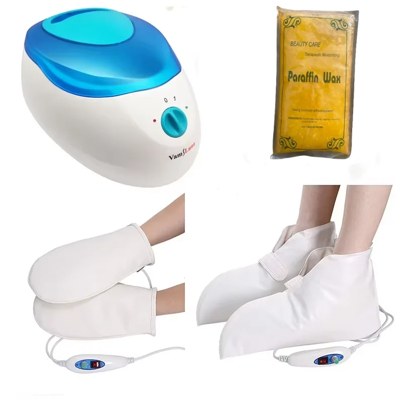 Paraffin Bath Device Hot Wax Heater Warmer for Hands and Feet Nourishes Rough Dry or Stressed Skin for Home Beauty Salon Spa