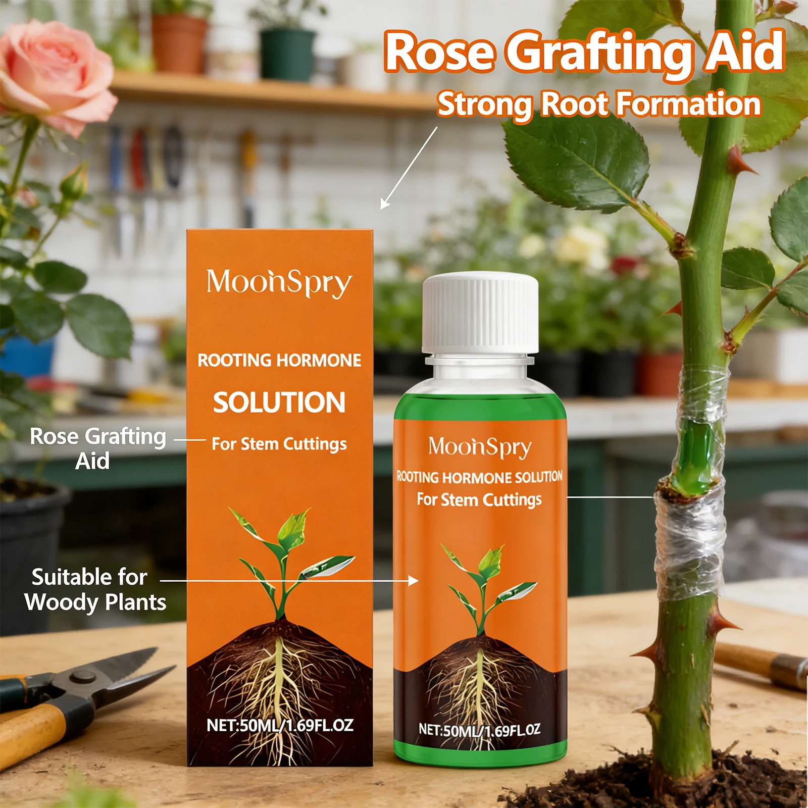 Plant Rooting Agent Effectively Promote Plant Rooting Enhance Resistance Ability Improve Soil Quality Plant Fertilizer Solution