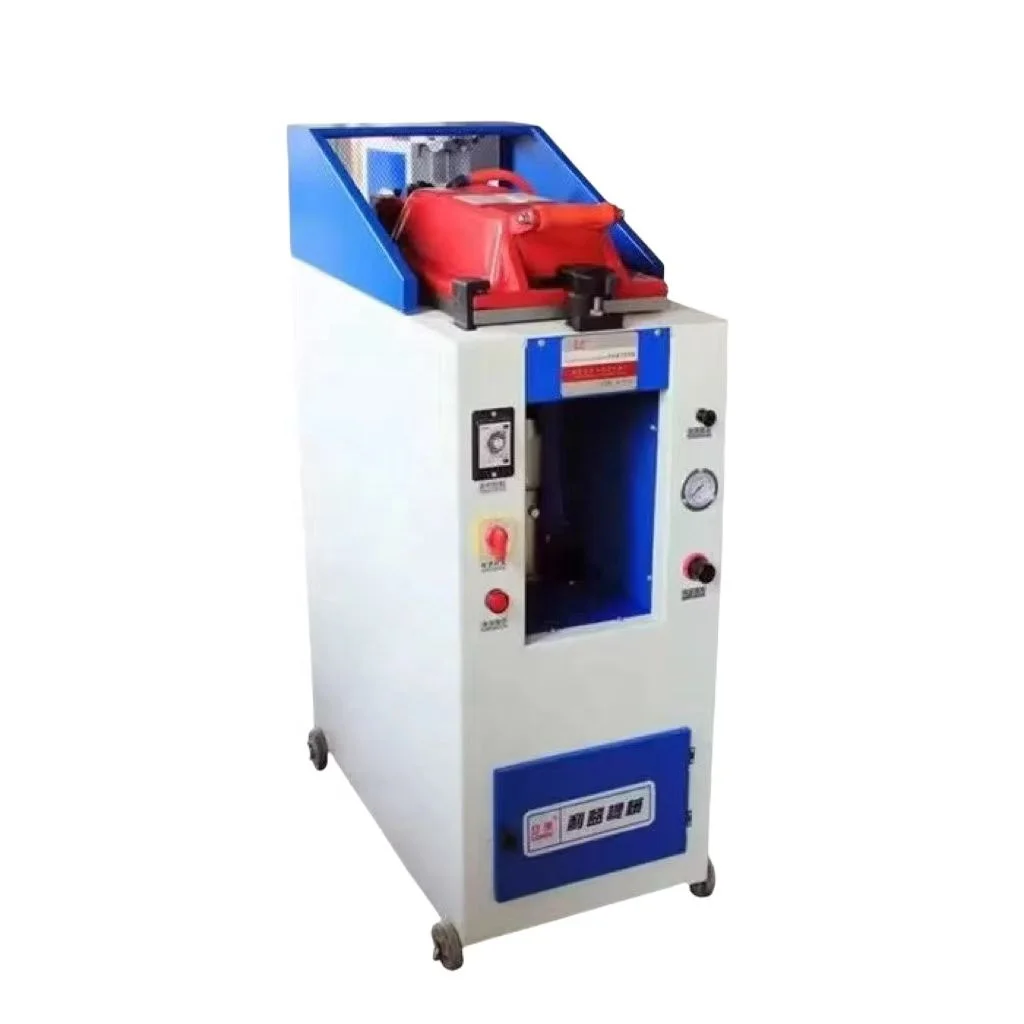 Single Station Shoe Making Machine Semi-Automatic Air Pressure Lamination Sole Pressing 220V 100W At Price